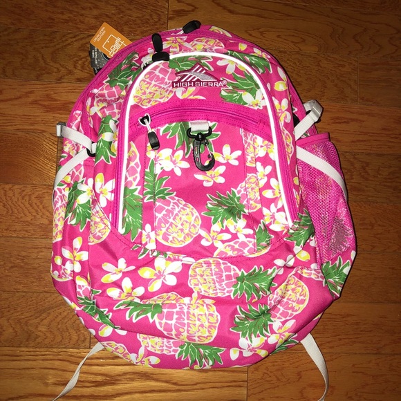 high sierra pineapple backpack